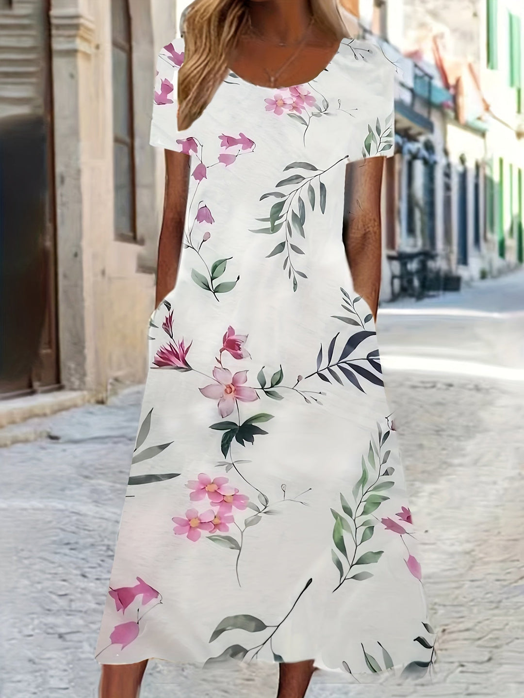 Isla – Robe à Imprimé Floral