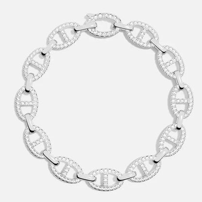Bracelet Isla Marina | Or Blanc