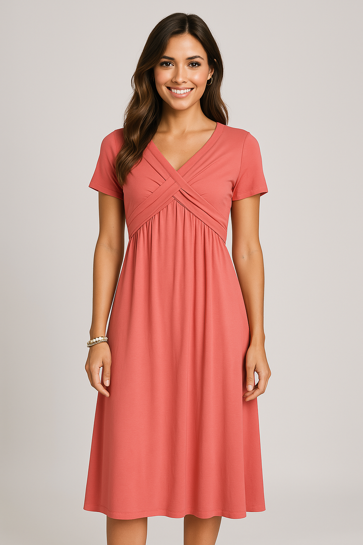 ROBE MIDI DÉCONTRACTÉE SARAH I