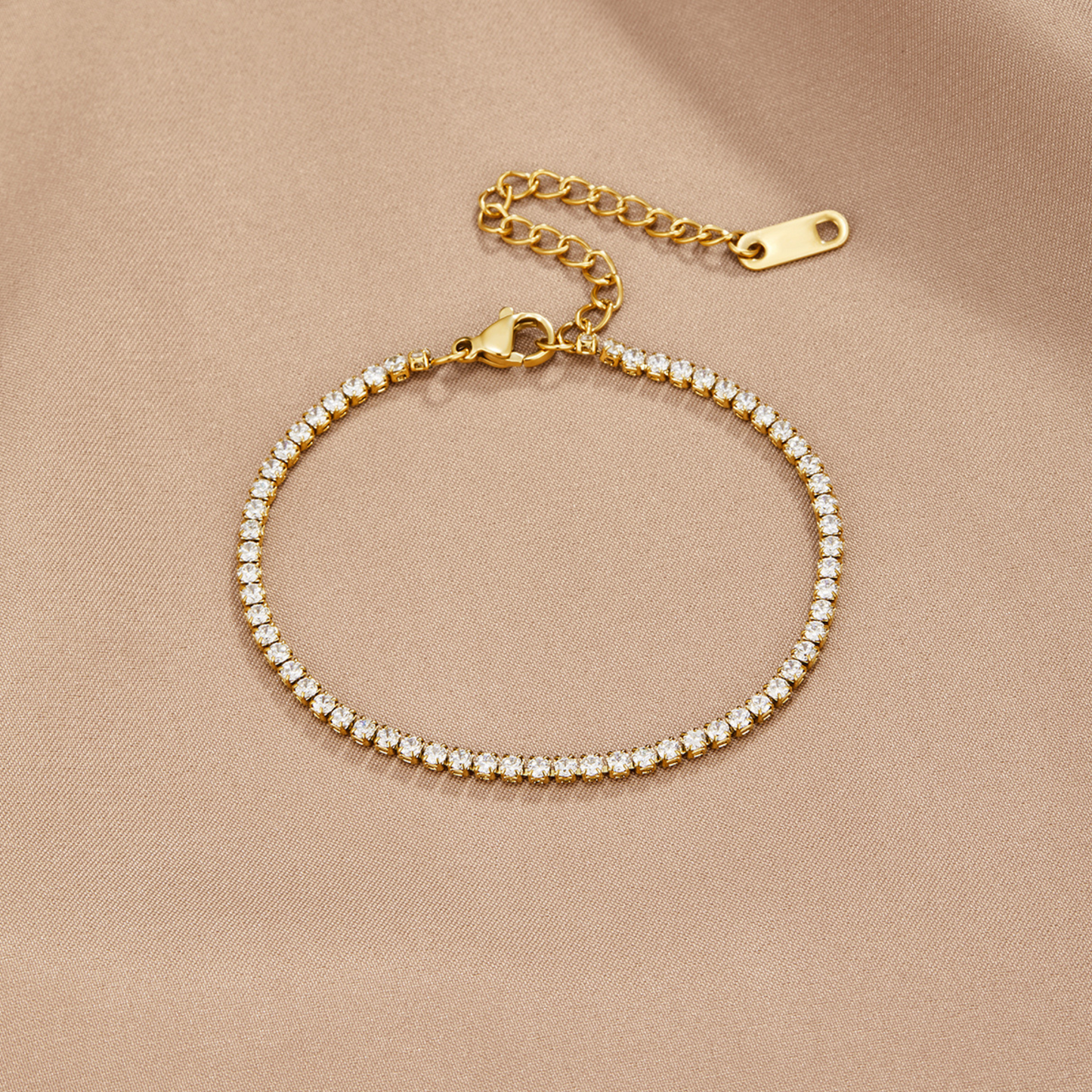 Bracelet de Tennis Cordelia Or