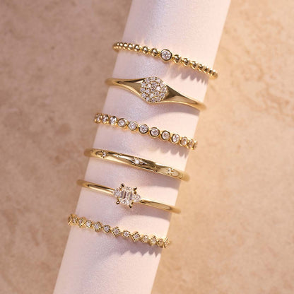 Bague Bulles en Diamant | Or