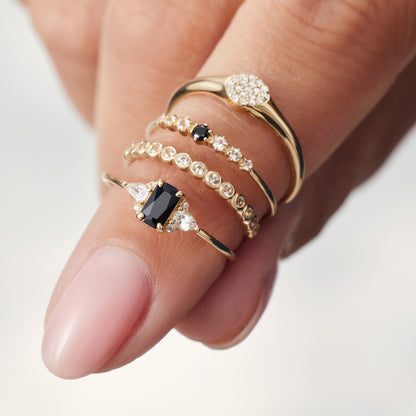 Bague Bulles en Diamant | Or