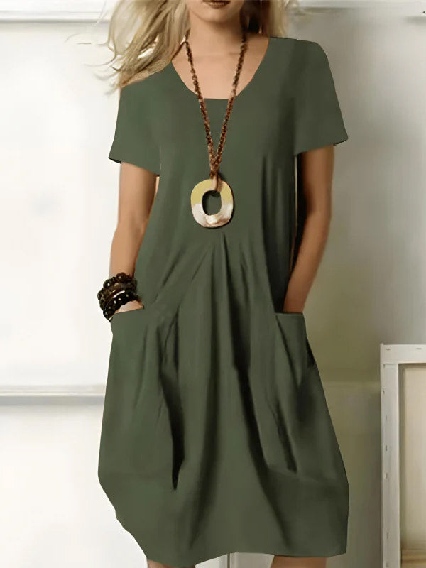 Elise™  | Robe élégante avec couverture du ventre