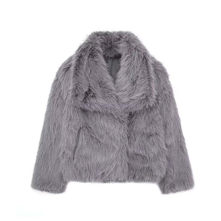 Myla - Manteau en Fausse Fourrure