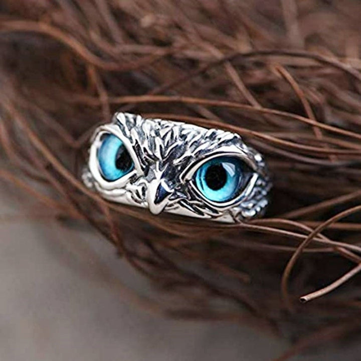 Bague Chanceuse Ajustable en Argent et Opale