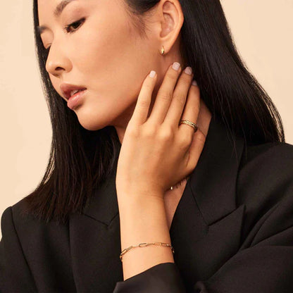 Bracelet Lien de Venise | Or Blanc