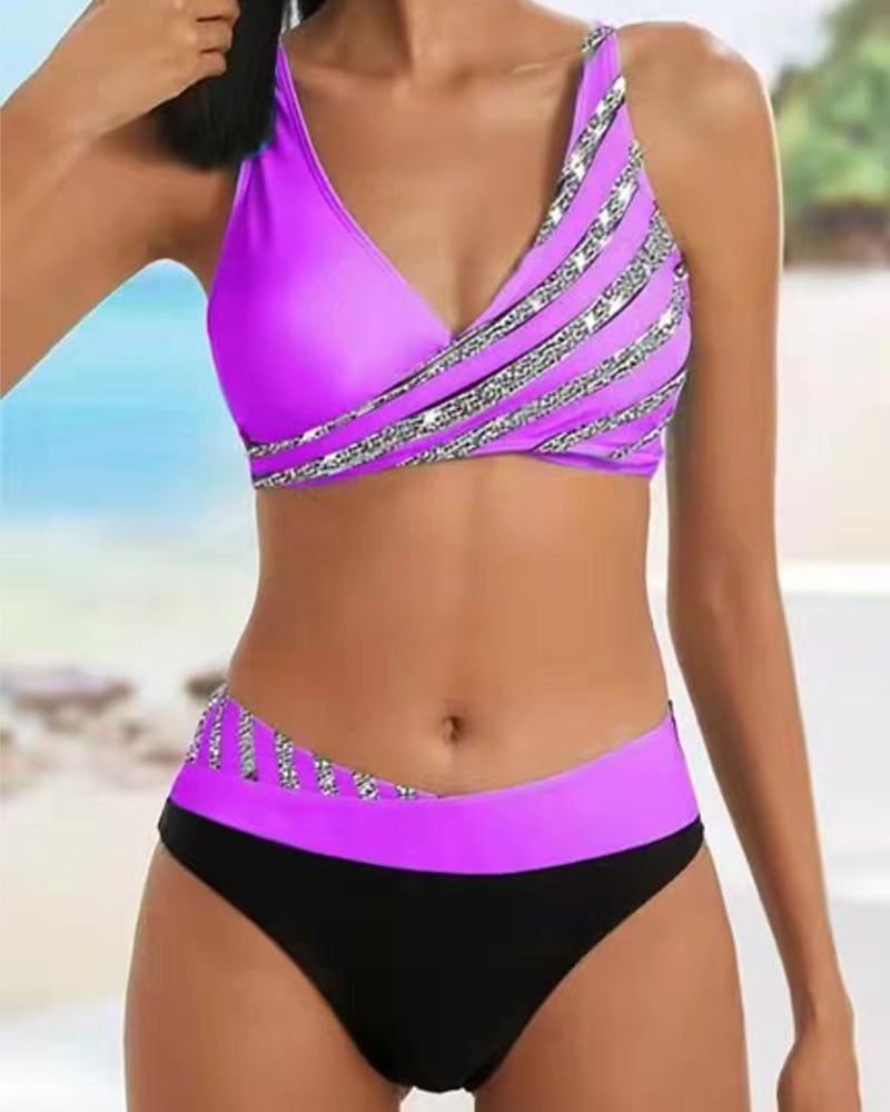 Mona – Bikini Imprimé Éclatant