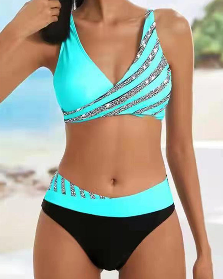 Mona – Bikini Imprimé Éclatant