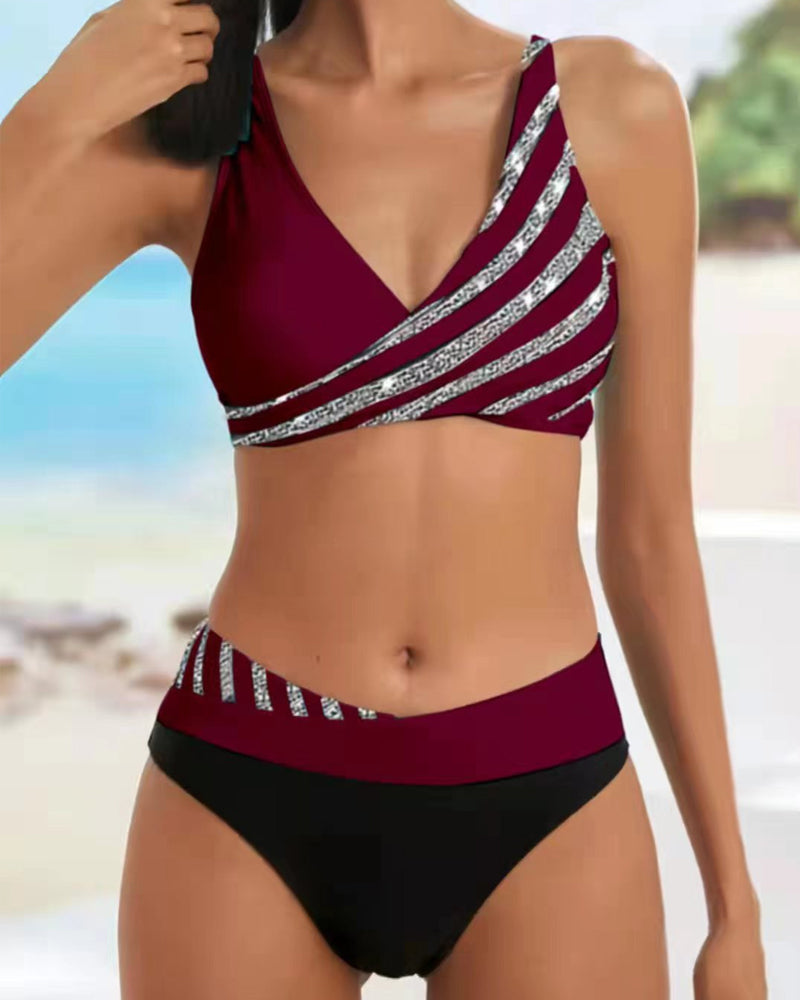 Mona – Bikini Imprimé Éclatant