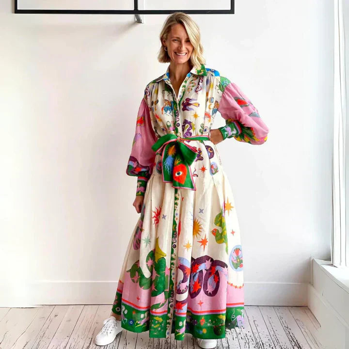 Delphina - Robe Maxi Italienne
