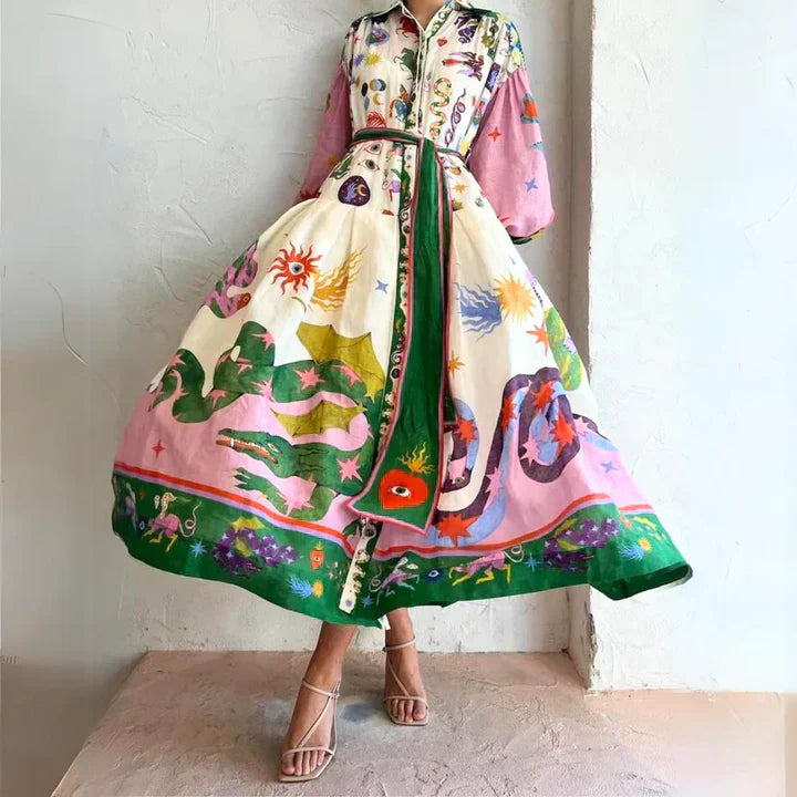 Delphina - Robe Maxi Italienne
