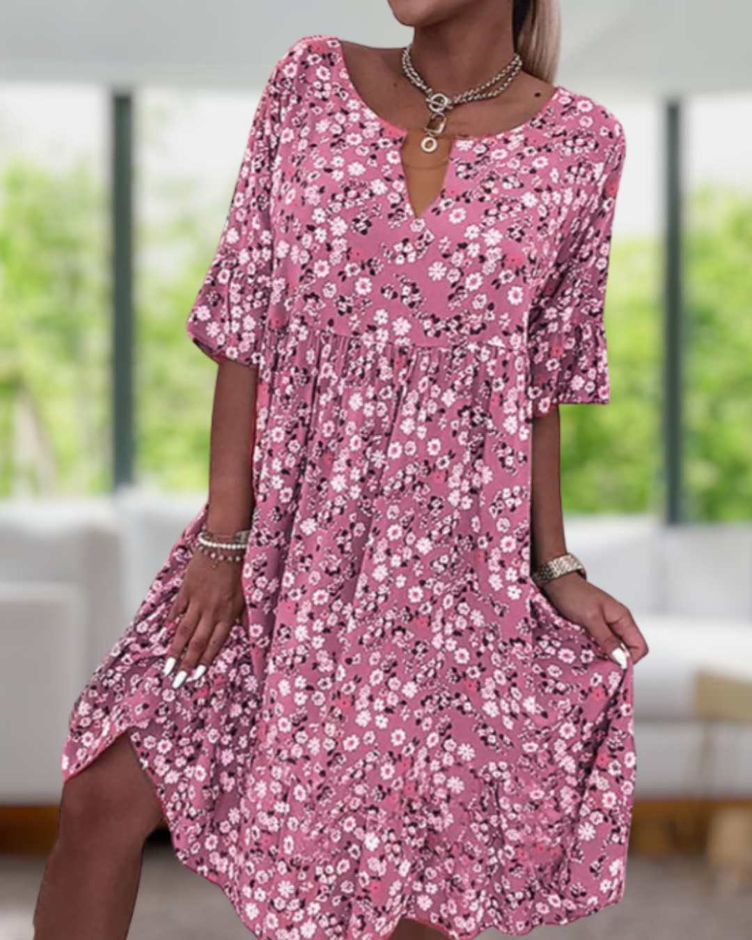 ARIA ROBE FLEURIE CONFORTABLE