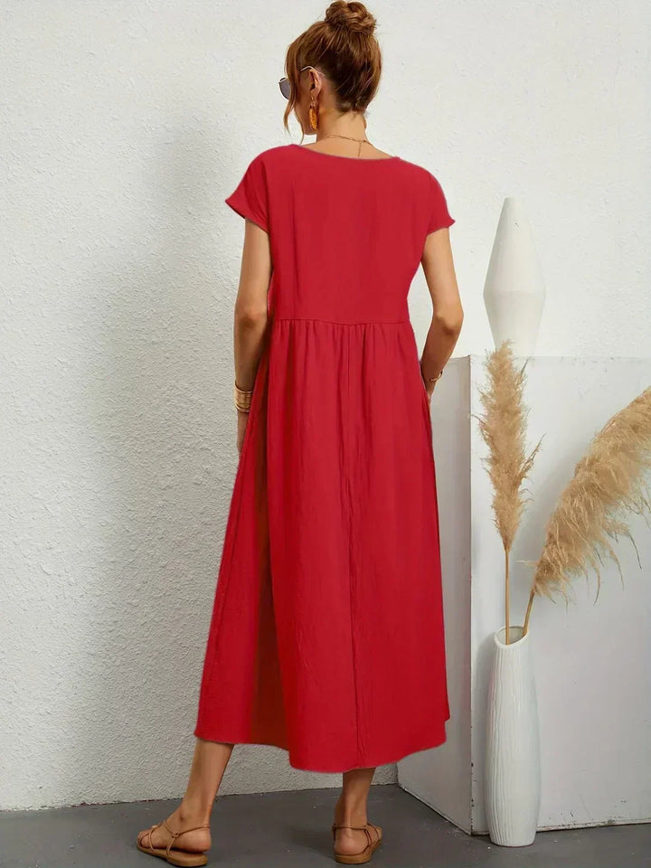 Robe en Coton Léger avec Poches Sarina™