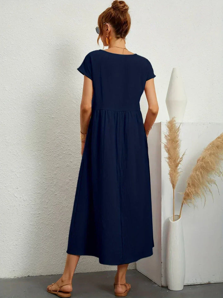 Robe en Coton Léger avec Poches Sarina™
