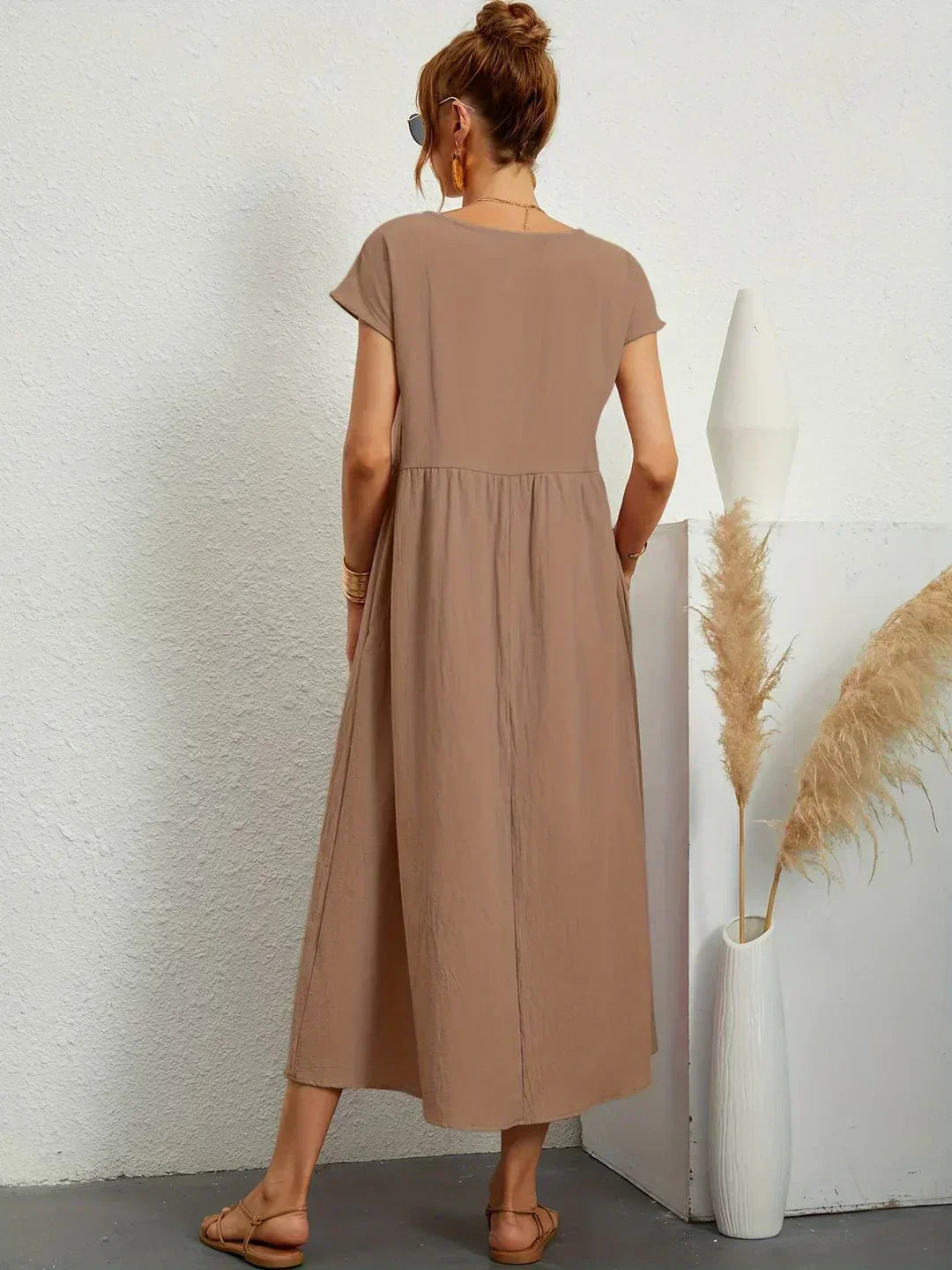 Robe en Coton Léger avec Poches Sarina™