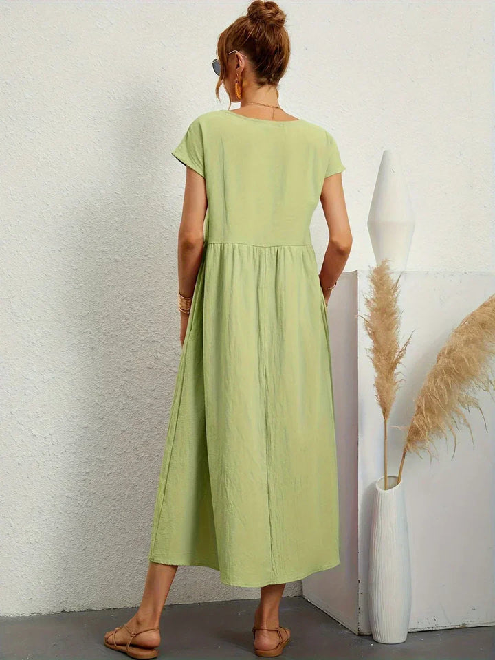 Robe en Coton Léger avec Poches Sarina™