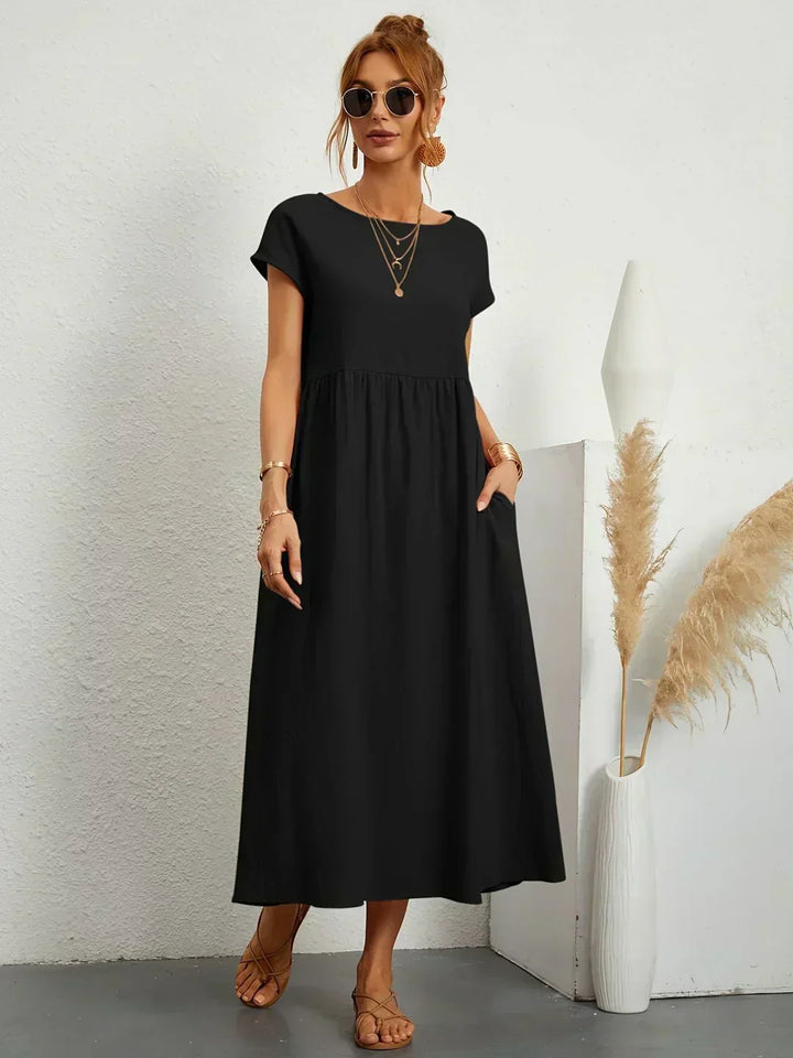 Robe en Coton Léger avec Poches Sarina™