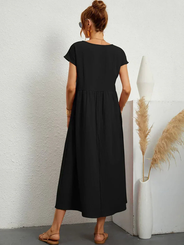 Robe en Coton Léger avec Poches Sarina™