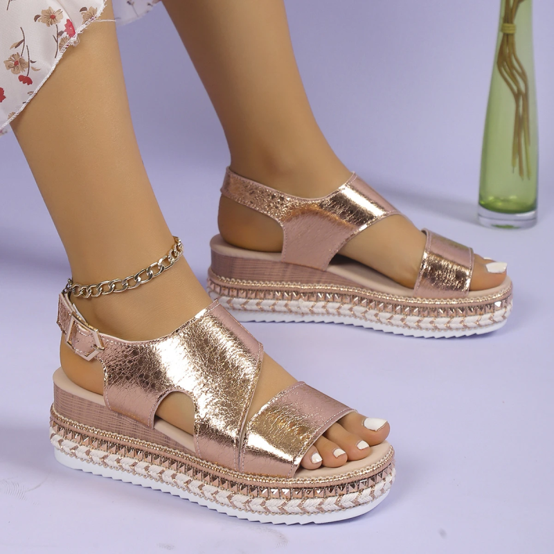 Fara - Sandales à plateforme Glamour