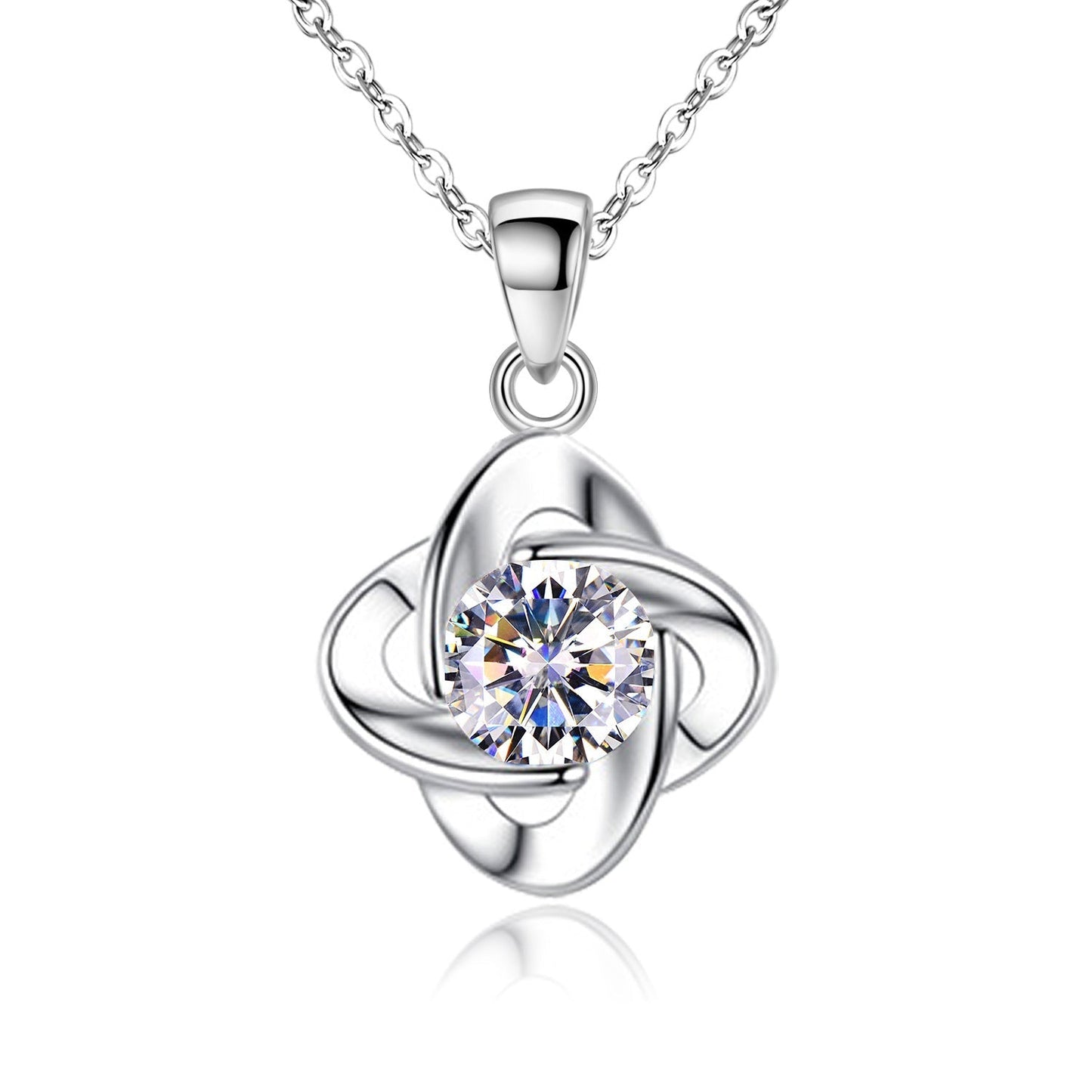 Ensemble Boucle Seren Clover | Or Blanc