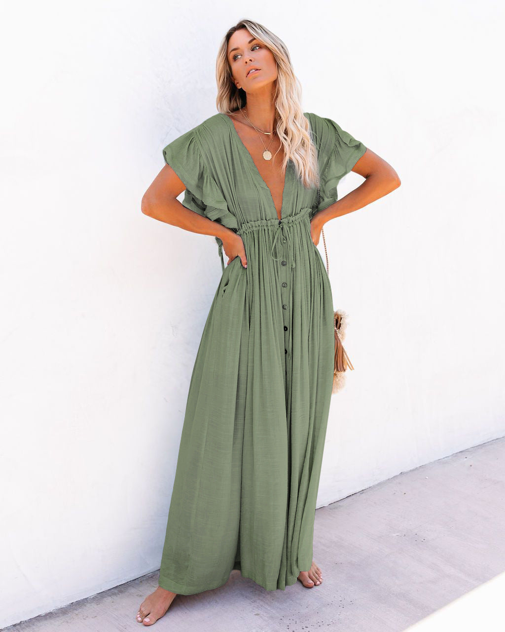 Coleen - Robe Maxi Aérée