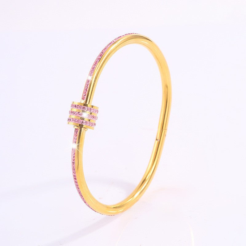 Bracelet Tessandra Virelli Rose | Or