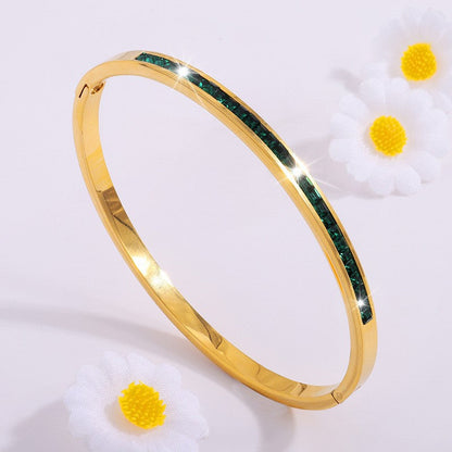 Bracelet Liora Bellanotte Vert | Or