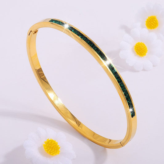 Bracelet Liora Bellanotte Vert | Or