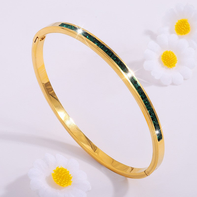 Bracelet Liora Bellanotte Vert | Or