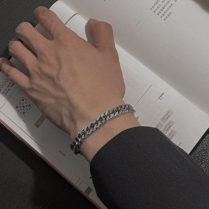 Bracelet Sterling Vale | Or Blanc