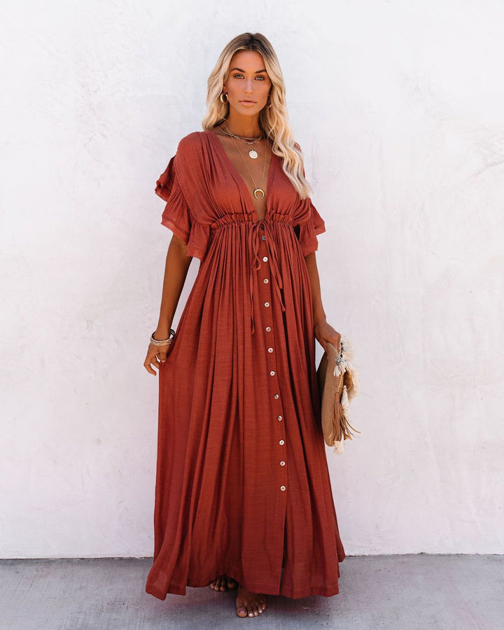 Coleen - Robe Maxi Aérée