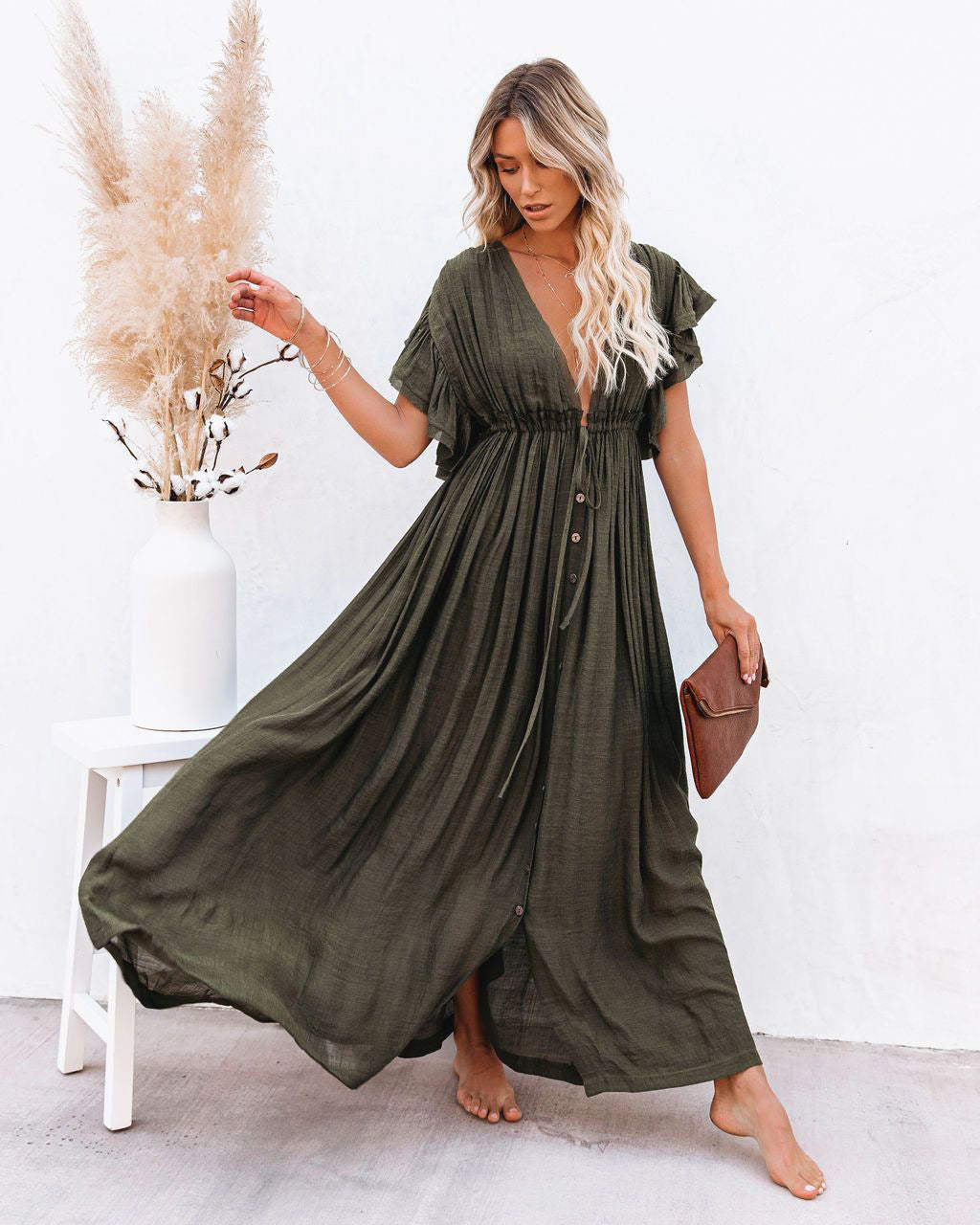Coleen - Robe Maxi Aérée