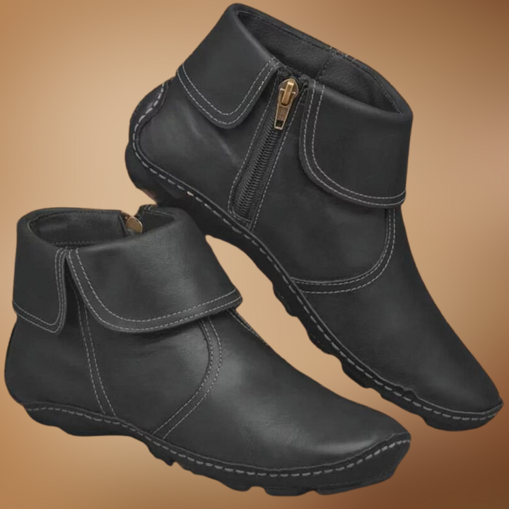 BOTTES DE CHEVILLE ORTHOPÉDIQUES PREMIUM ET SUPER CONFORTABLES IMPERMÉABLES AVEC SUPPORT DE VOÛTE
