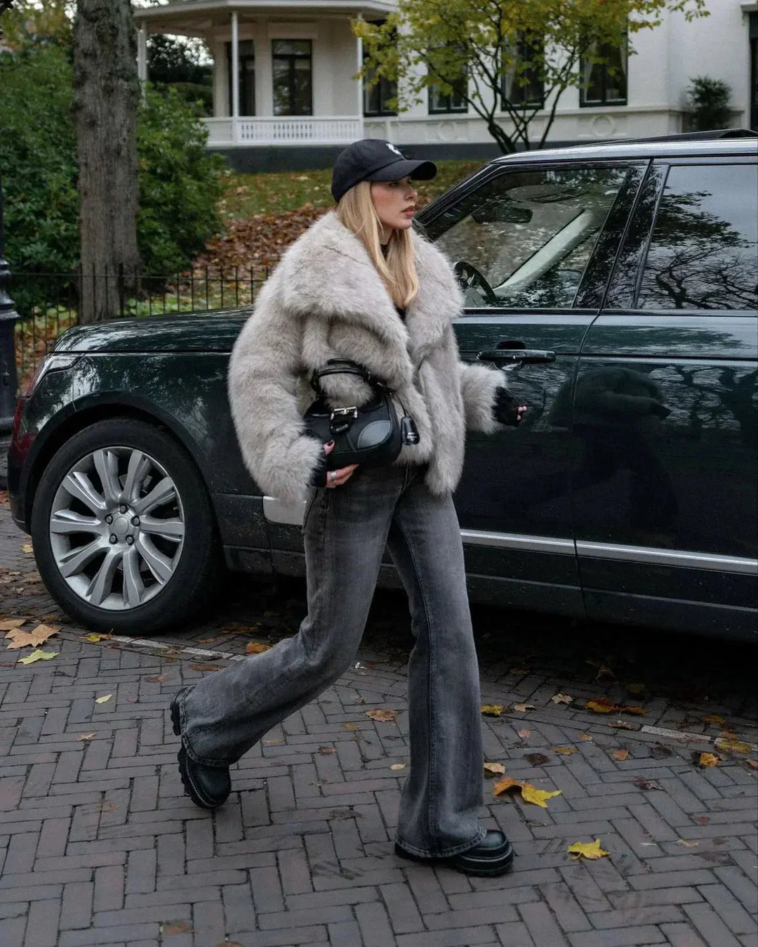 Myla - Manteau en Fausse Fourrure