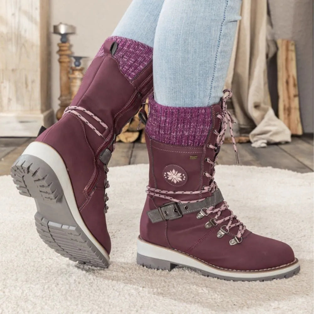 Ava | Bottes d'Hiver Thermiques Imperméables pour Femmes