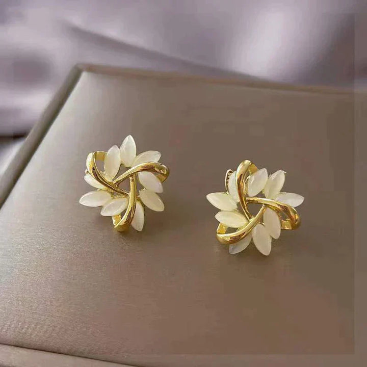 Boucles d'oreilles en opale de luxe