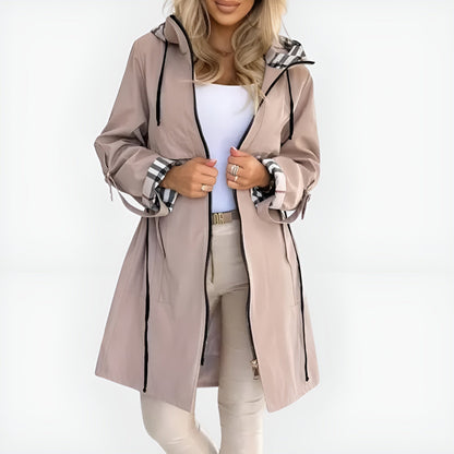 Aurélie | Manteau Femme avec Fermeture Frontale