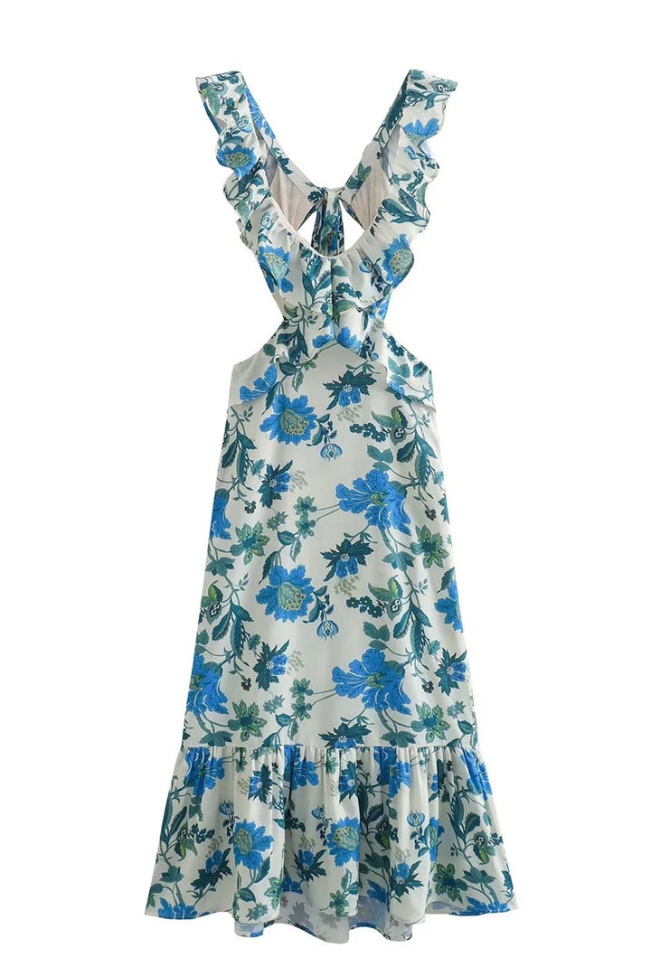 Ariella | Robe à Volants Florale