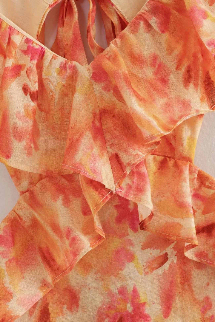 Ariella | Robe à Volants Florale