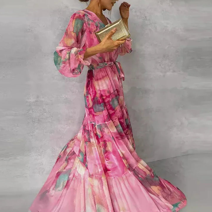 Emily - Robe Florale Élégante