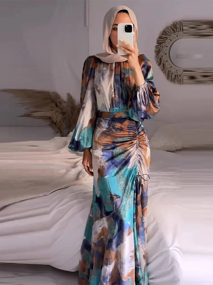 Samarah | Robe Plissée Élégante