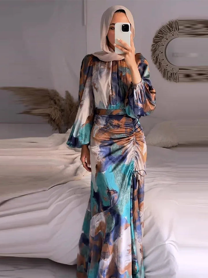 Samarah | Robe Plissée Élégante