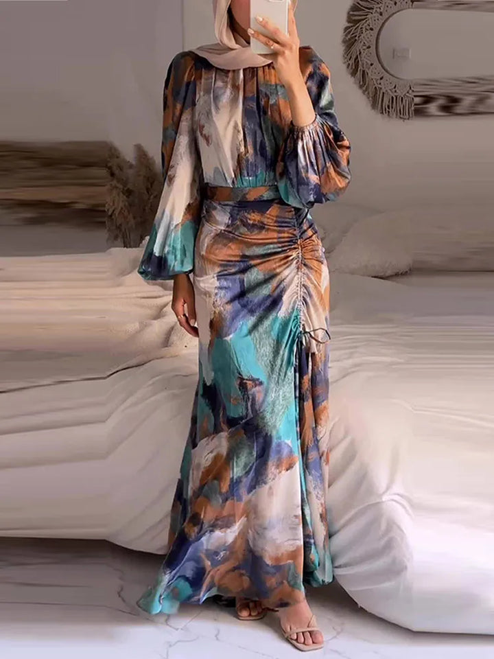 Samarah | Robe Plissée Élégante
