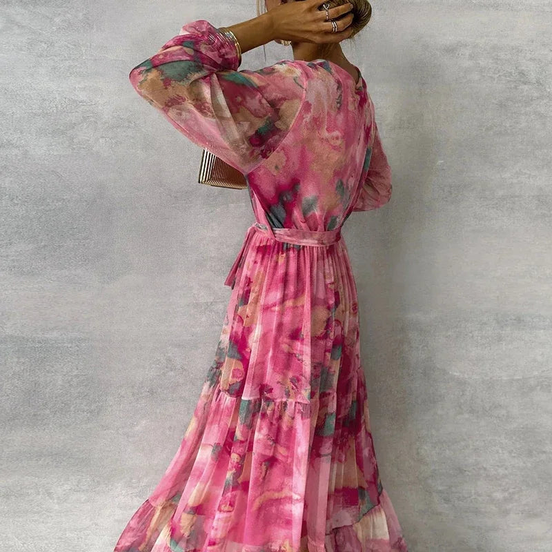 Emily - Robe Florale Élégante