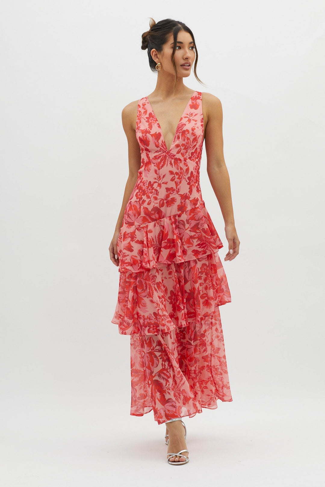 Delphine™ | Robe Midi Bloom Shift