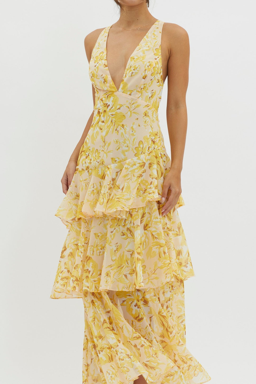 Delphine™ | Robe Midi Bloom Shift