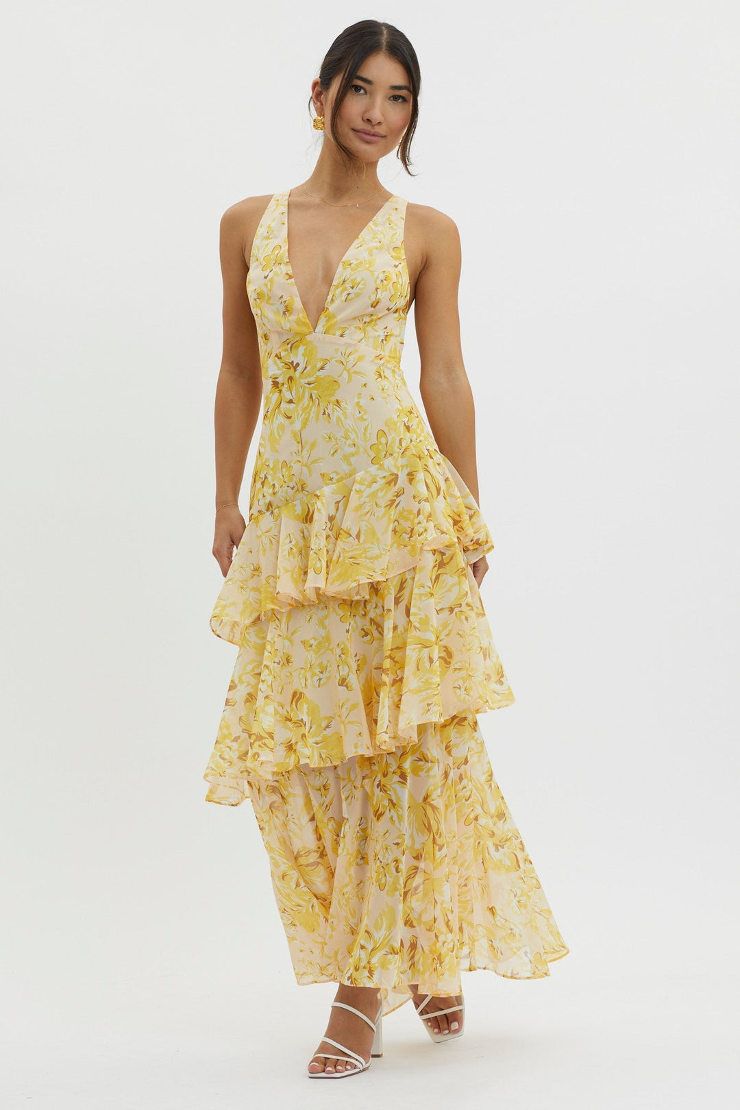 Delphine™ | Robe Midi Bloom Shift