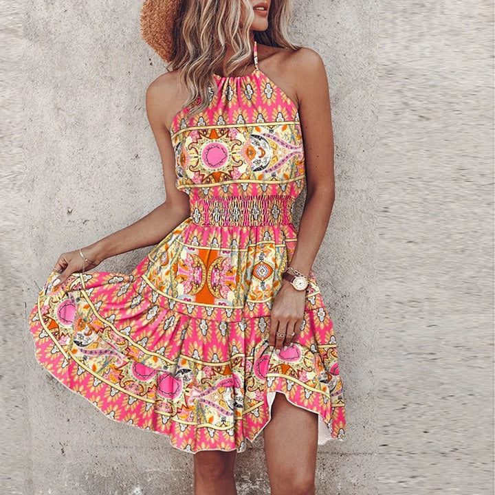 Angela - Robe Chic à Col Halter