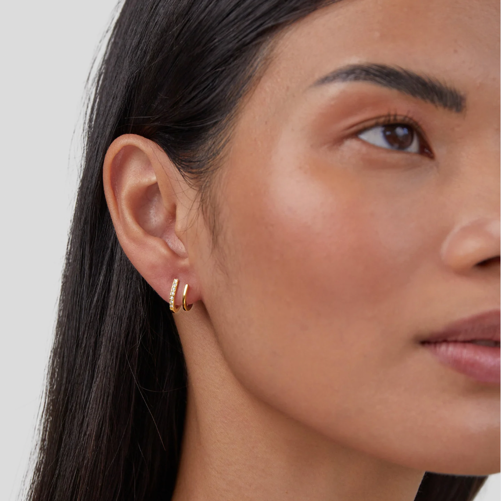 Boucles d'oreilles en cristal Claw