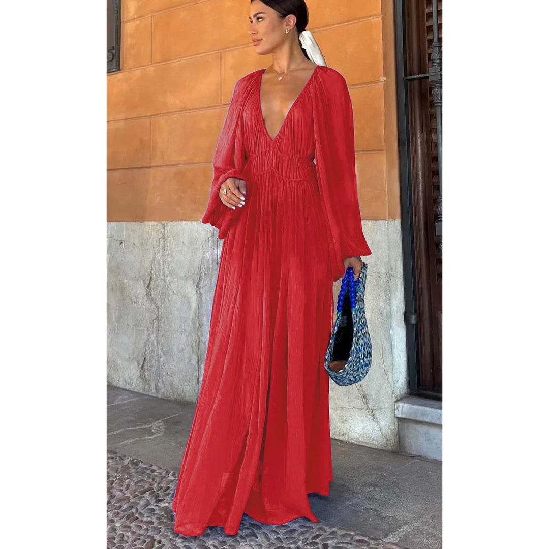 Dahlia - Robe Maxi Élégante